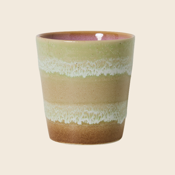 HKLIVING 70s Ceramics Coffee Cup | Umber