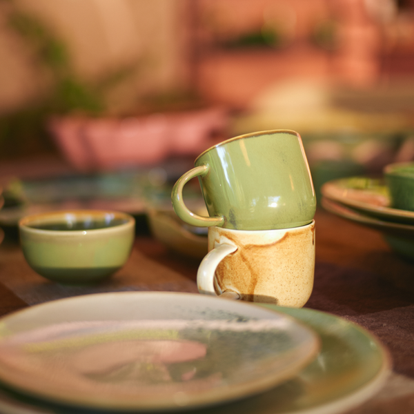 HKLIVING Chef Ceramics Mug | Moss Green