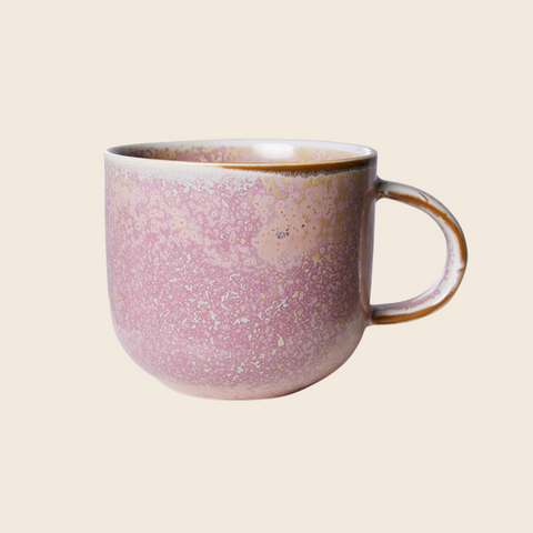 HKLIVING Chef Ceramics Mug | Rustic Pink