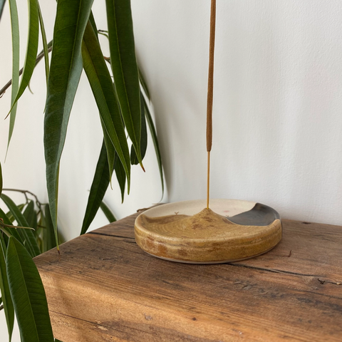 Mountain Ceramic Incense Holder