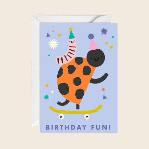 Birthday Fun Bug Card