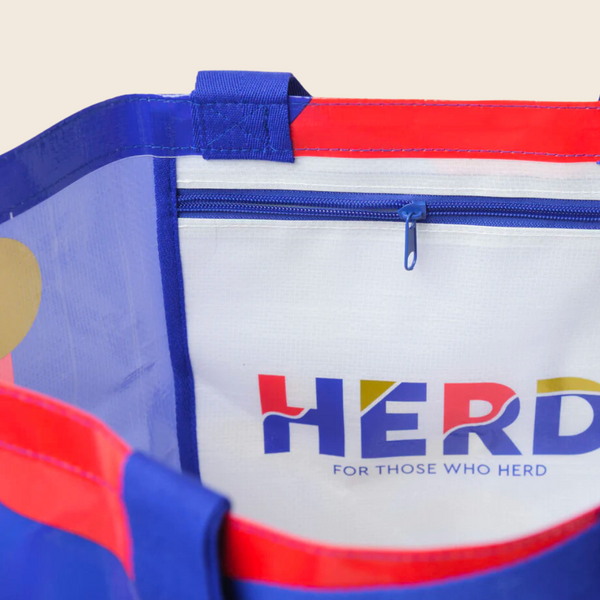 The Breton Recycled Plastic Tote Bag