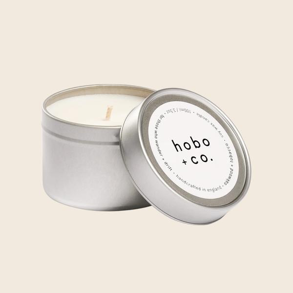 Oakwood and Tobacco Mini Tin Candle