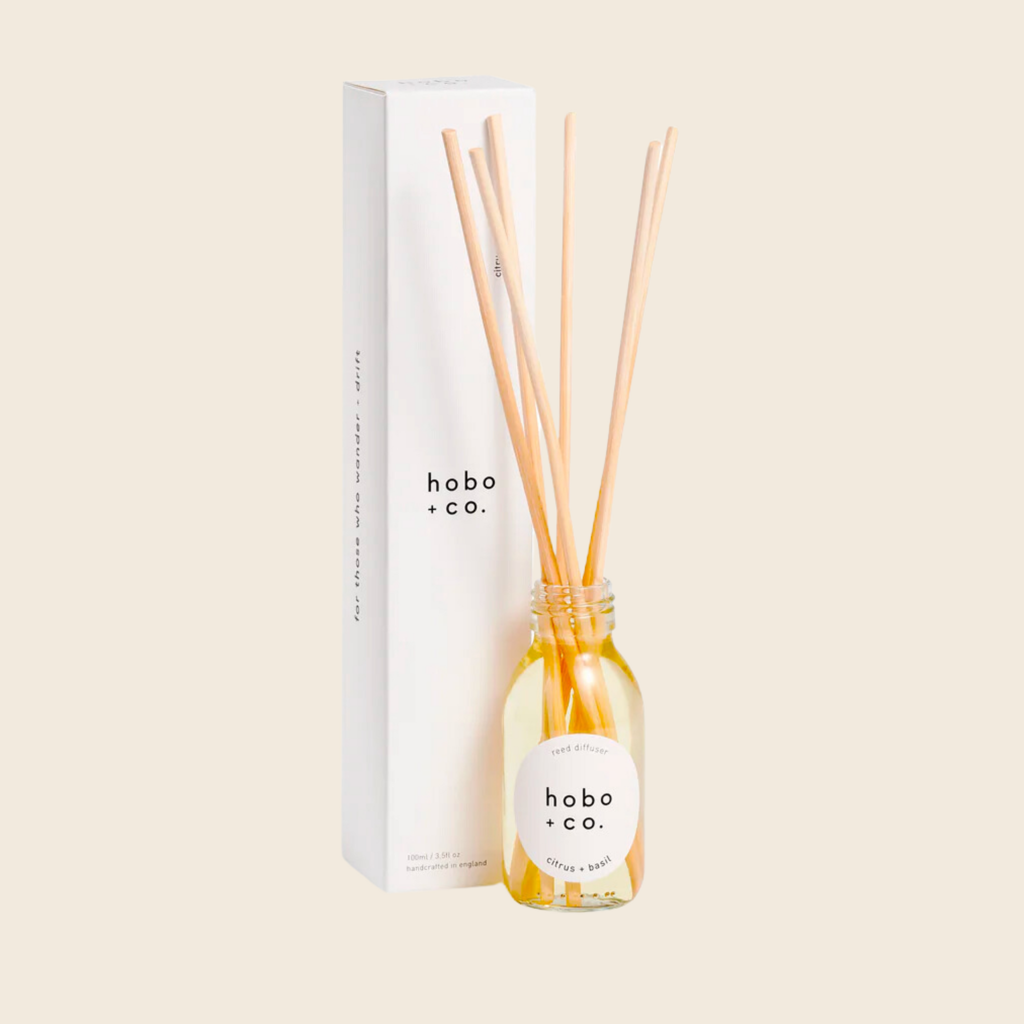 Hobo and Co Citrus and Basil Reed Diffuser