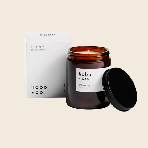 Hobo And Co Orange Spice Medium Jar Candle
