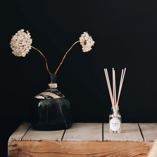 Bloom Essential Oil Reed Diffuser | Rose Geranium, Lavender