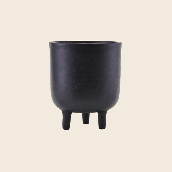 Black Jang Planter from House Doctor