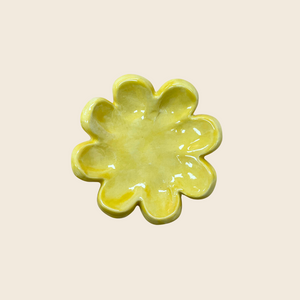 Flora Trinket Dish | Yellow