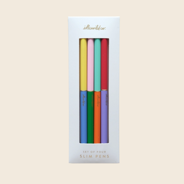 Slimline Ballpoint Pens | Set of 4