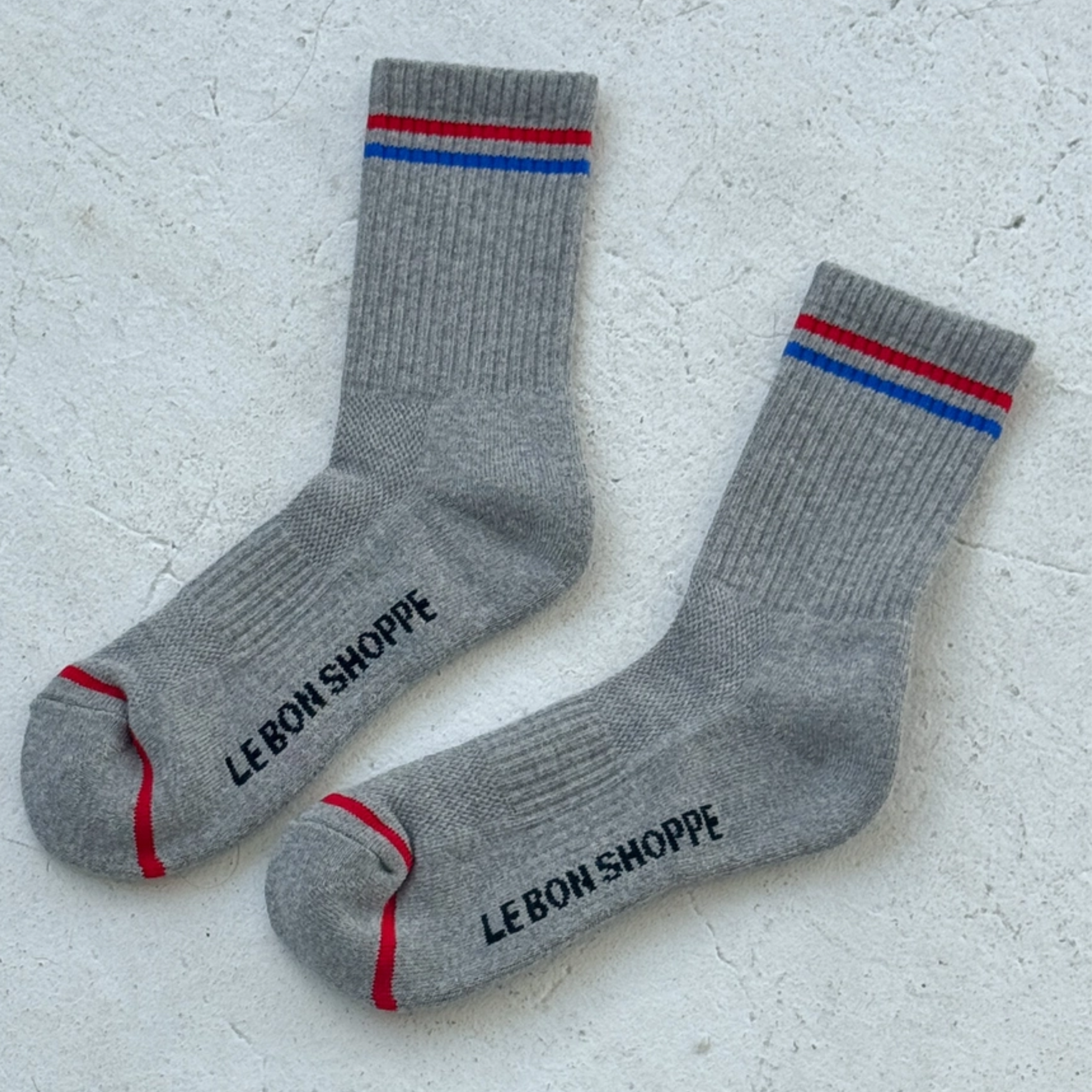 Boyfriend Socks | True Grey