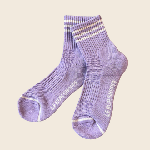 Le Bon Shoppe Girlfriend Socks | Iris