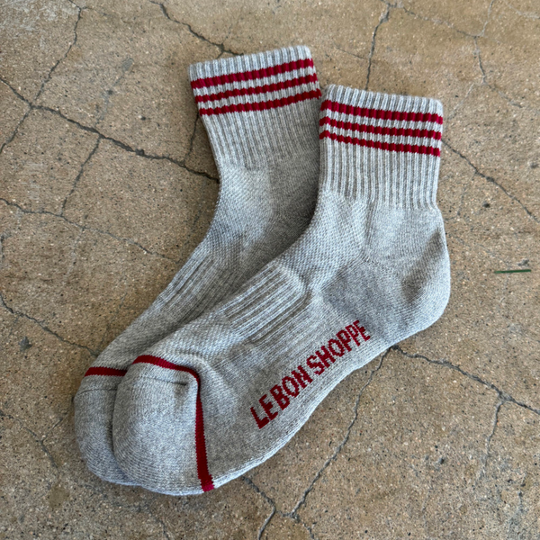 Le Bon Shoppe Girlfriend Socks in Grey