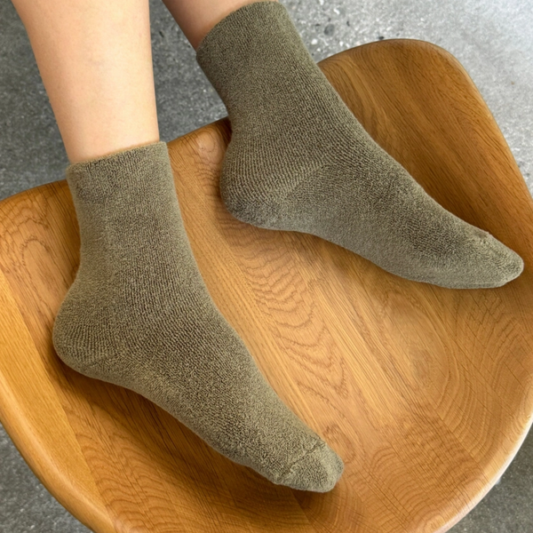 Cloud Socks | Muted Sage