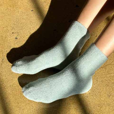 Cloud Socks | Bay Green