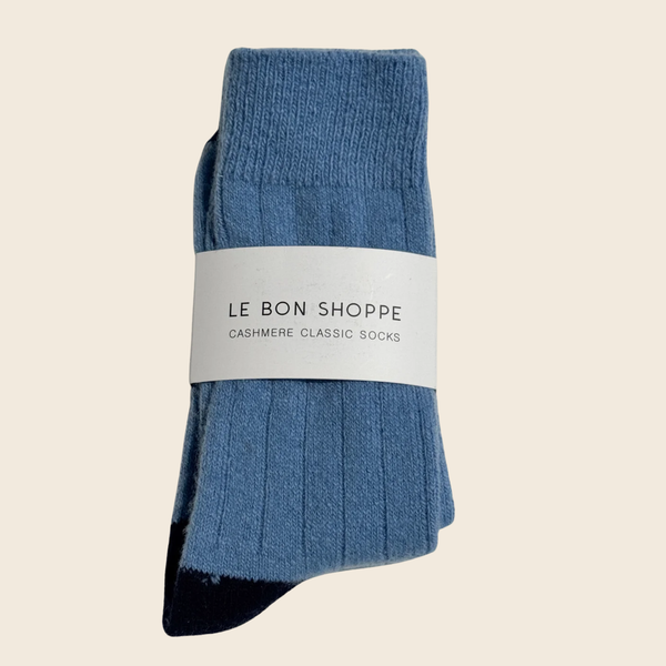 Classic Cashmere Socks | Bluebell