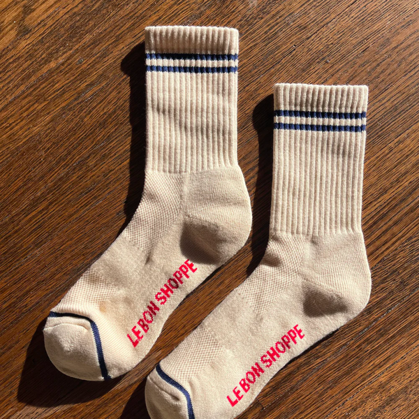 Boyfriend Socks | Cashew