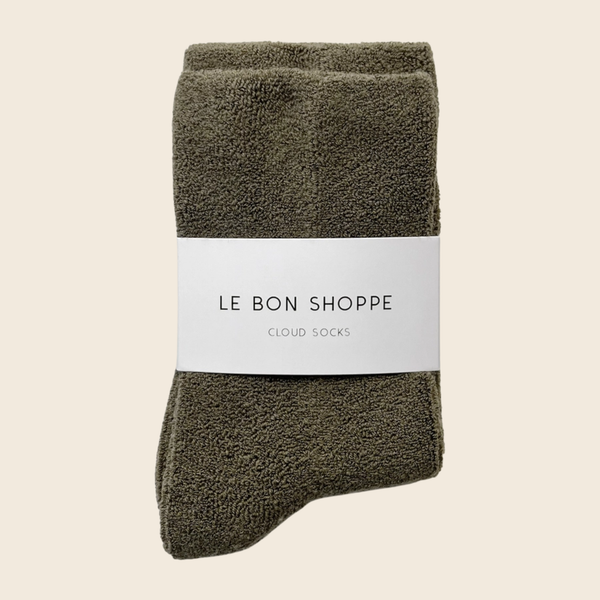 Cloud Socks | Muted Sage