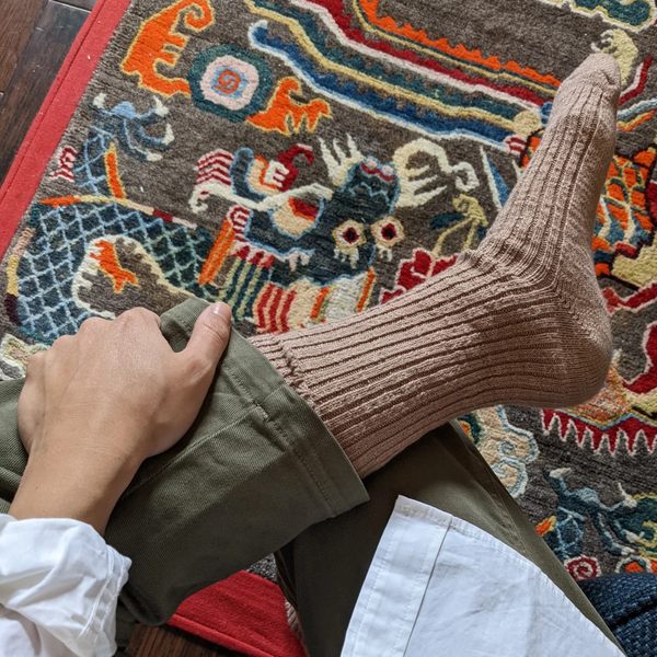 Cottage Socks | Toffee