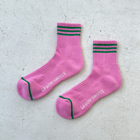 Girlfriend Socks | Rose Pink