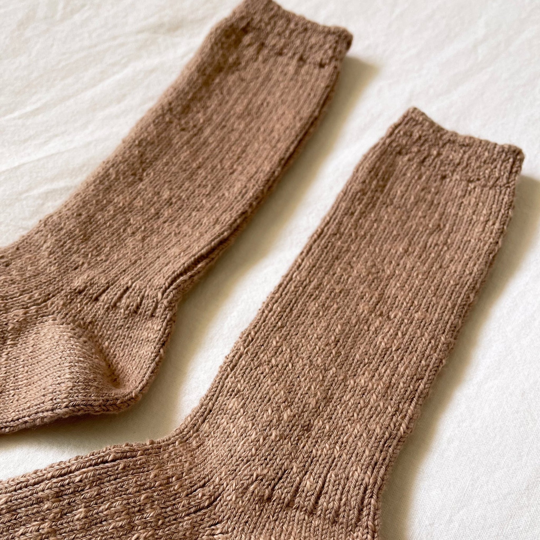 Cottage Socks | Toffee