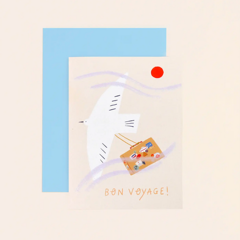 Bon Voyage Bird Card