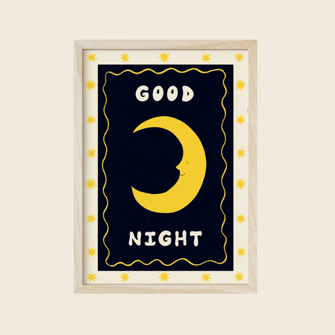 Good Night Moon Print | A4