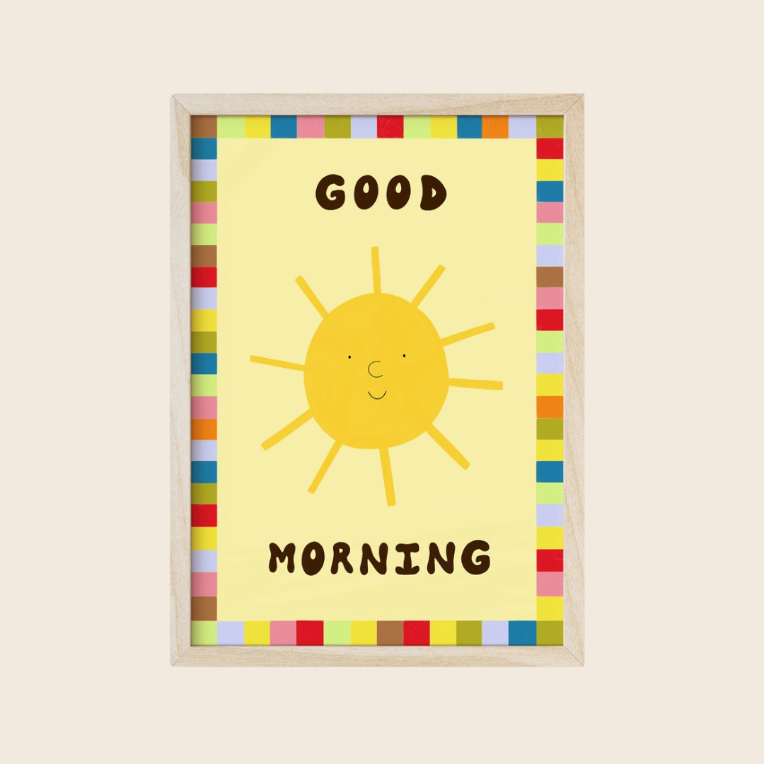 Good Morning Sun Print | A4