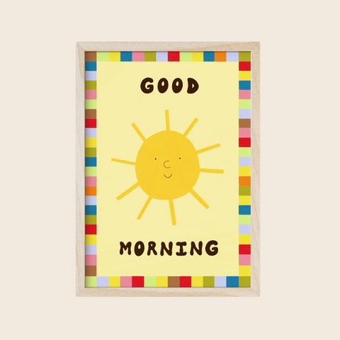 Good Morning Sun Print | A4