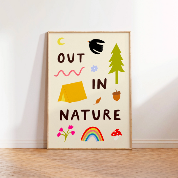 Out In Nature Print