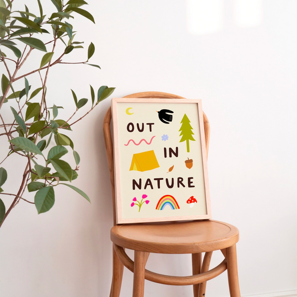 Out In Nature Print