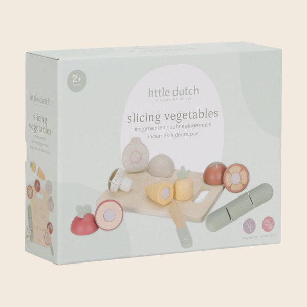 Wooden Slicing Vegetables Toy