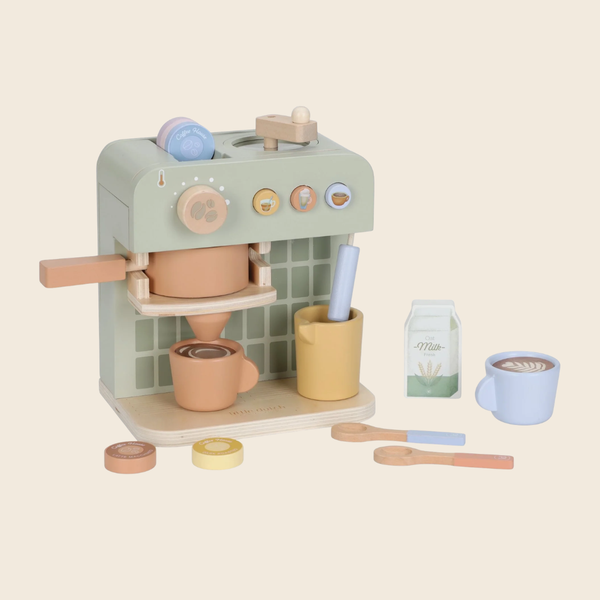 Wooden Coffee Maker Toy