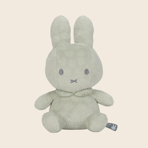 Miffy Cuddle Toy | Green Flowers