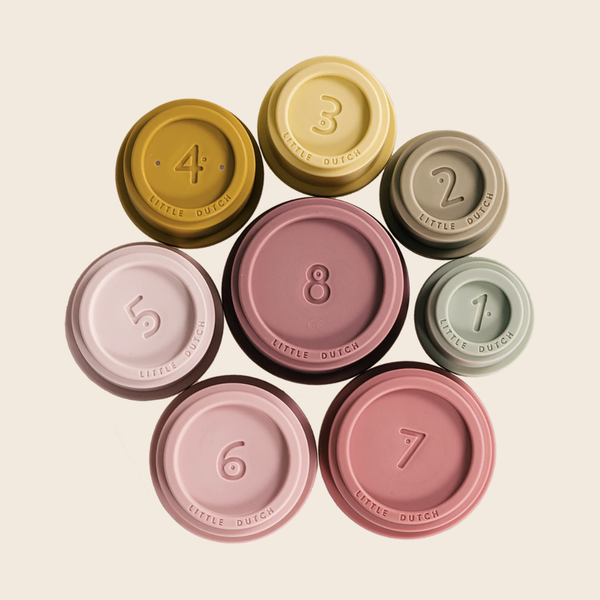 Stacking Cups | Pink Tones