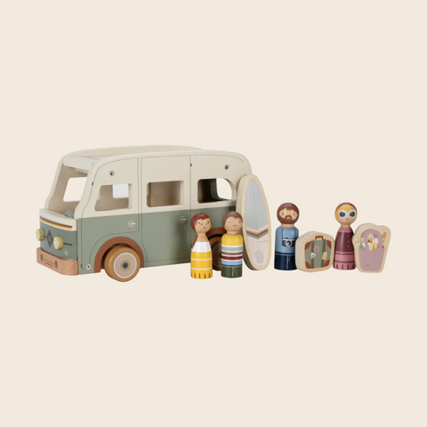 Wooden Camper Van Family Play Set