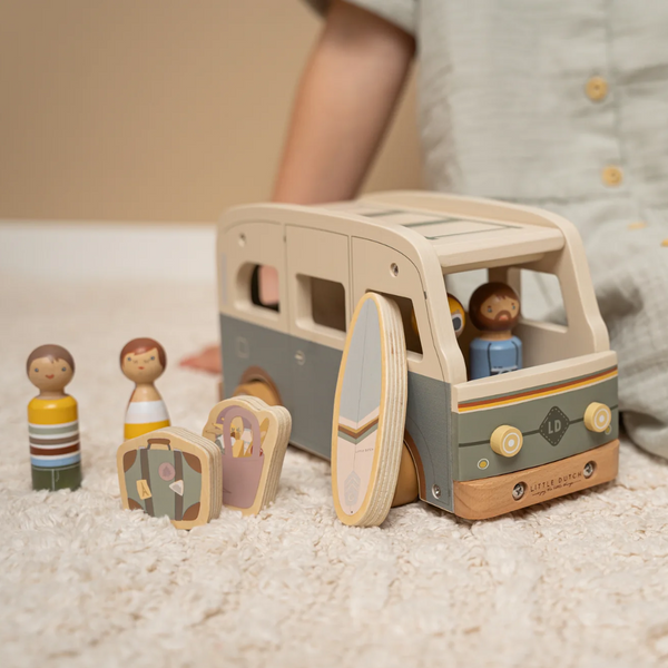 Wooden Camper Van Family Play Set