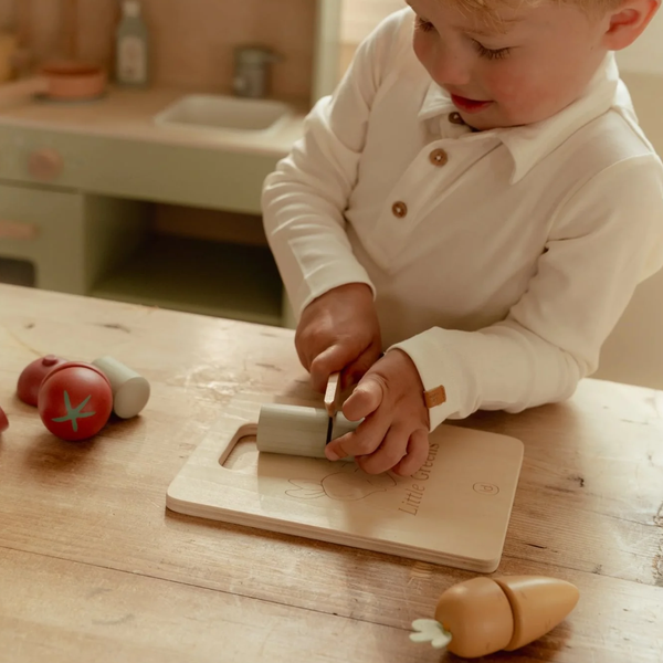 Wooden Slicing Vegetables Toy