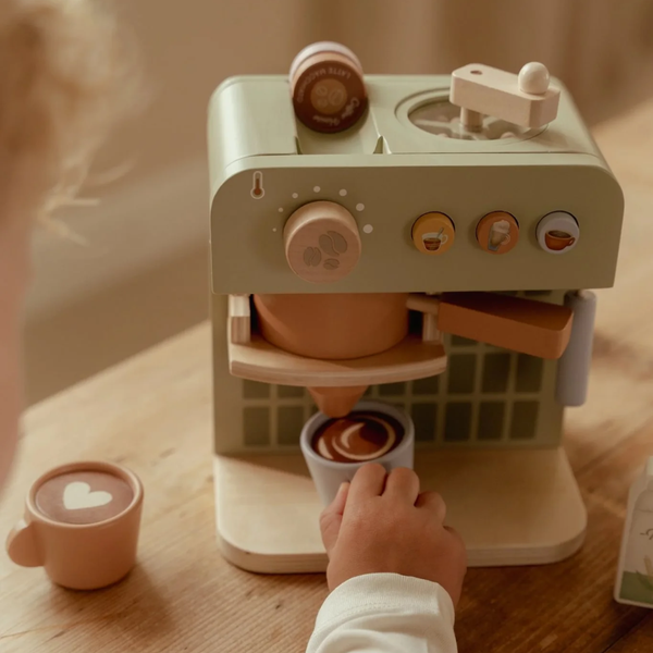 Wooden Coffee Maker Toy