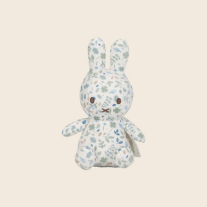 Miffy Soft Toy | 15cm | Little Dutch Lucky Leaves Print