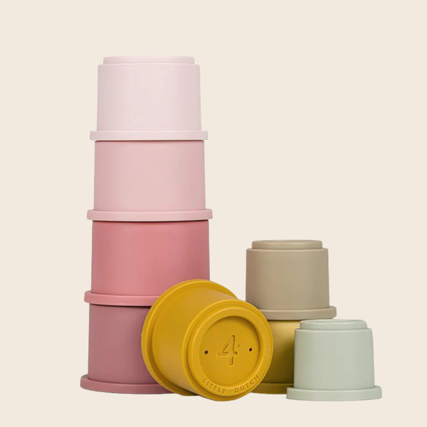 Stacking Cups | Pink Tones