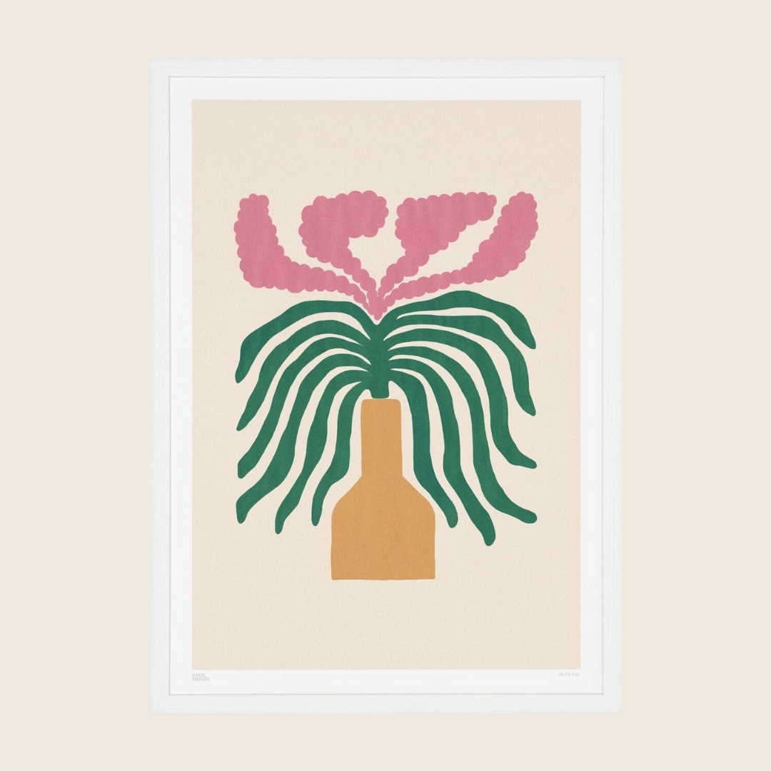 Ponytail Palm Print by Liv Lee for Evermade
