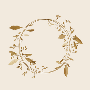 Brass Wreath Decoration