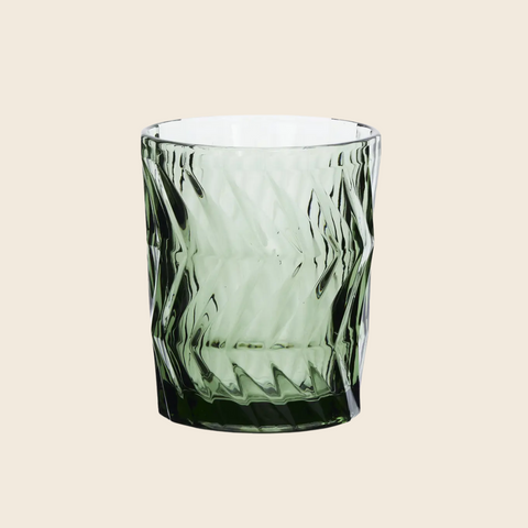 Dark Green Drinking Glass
