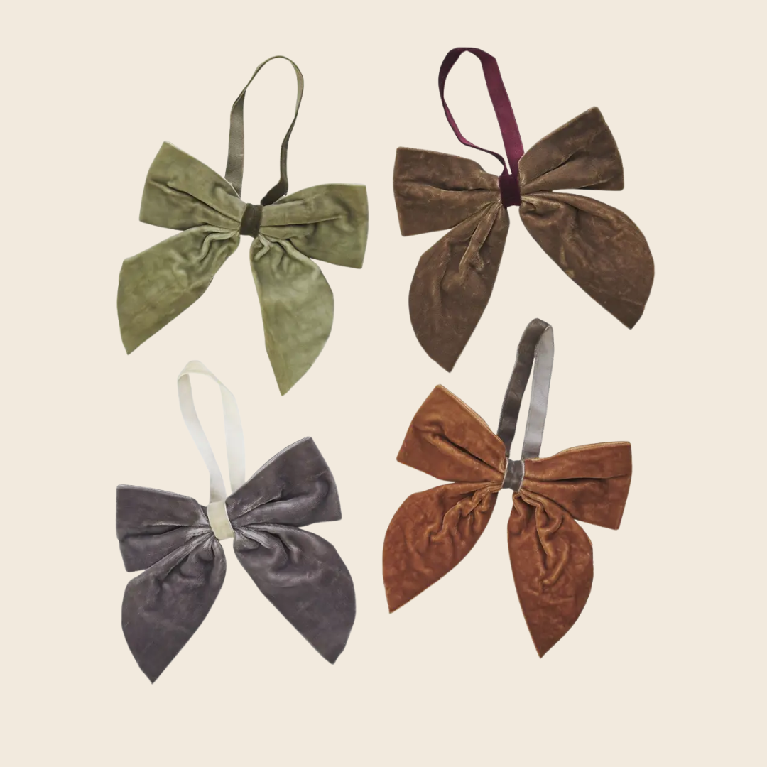 Velvet Bow Set