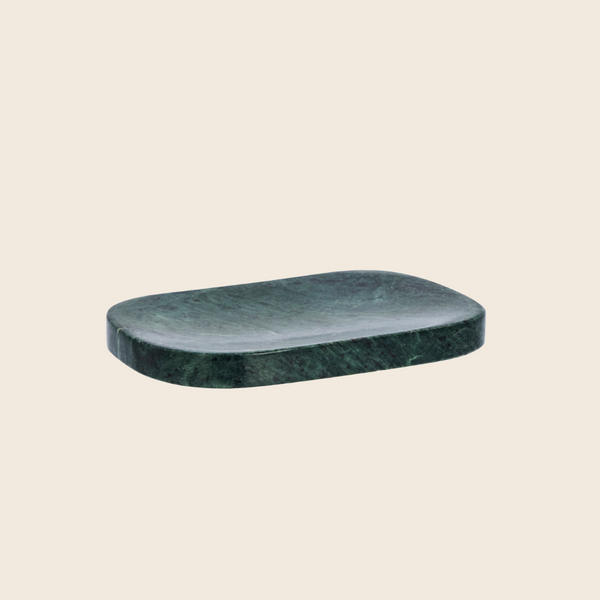Green Marble Soap Dish