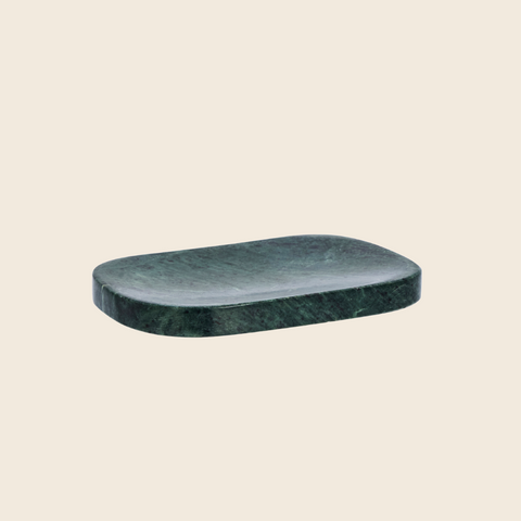 Green Marble Soap Dish