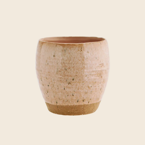 Stoneware Plant Pot | Peach