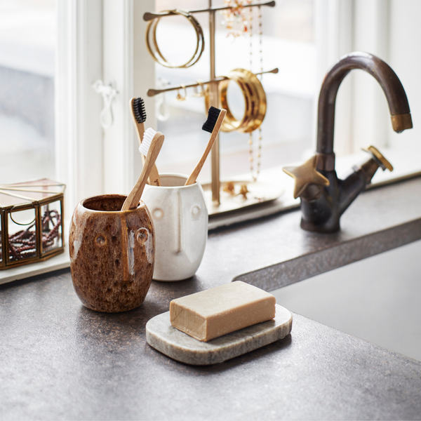 Oval Marble Soap Dish