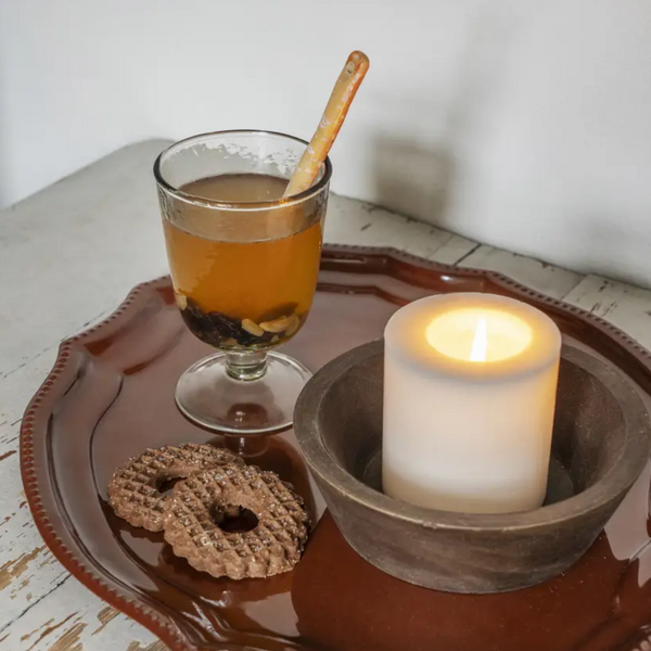 Hammered Wine Glass