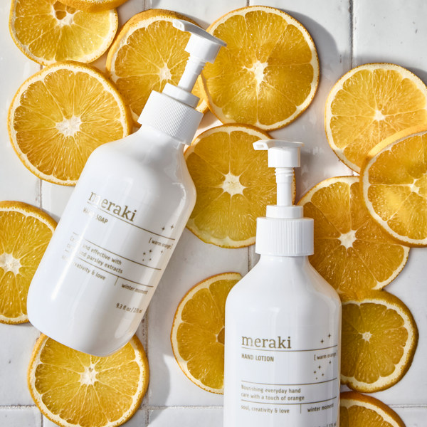 Warm Orange Winter Hand Care Gift Set